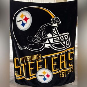 Pittsburgh Steelers Black Blanket